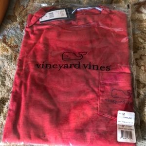 Vineyard Vines LS red T- shirt